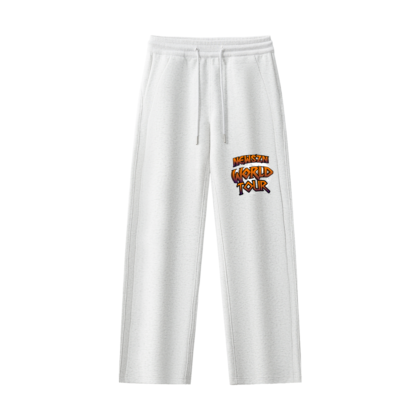 Essential Drawstring Straight-Leg Sweatpants