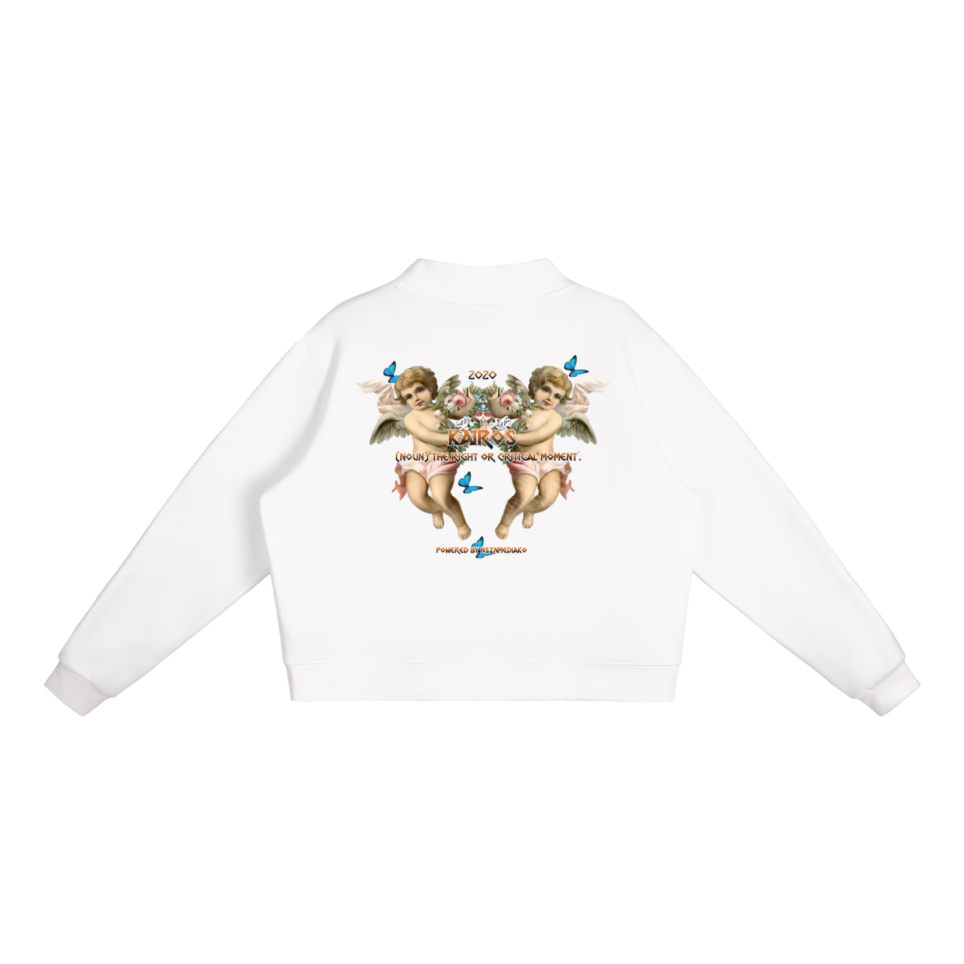 Essential Fleece Mid-Neck Crew Sweatshirt