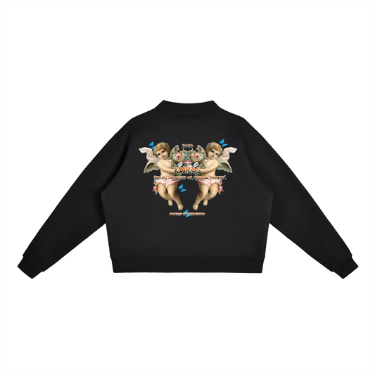 Essential Fleece Mid-Neck Crew Sweatshirt