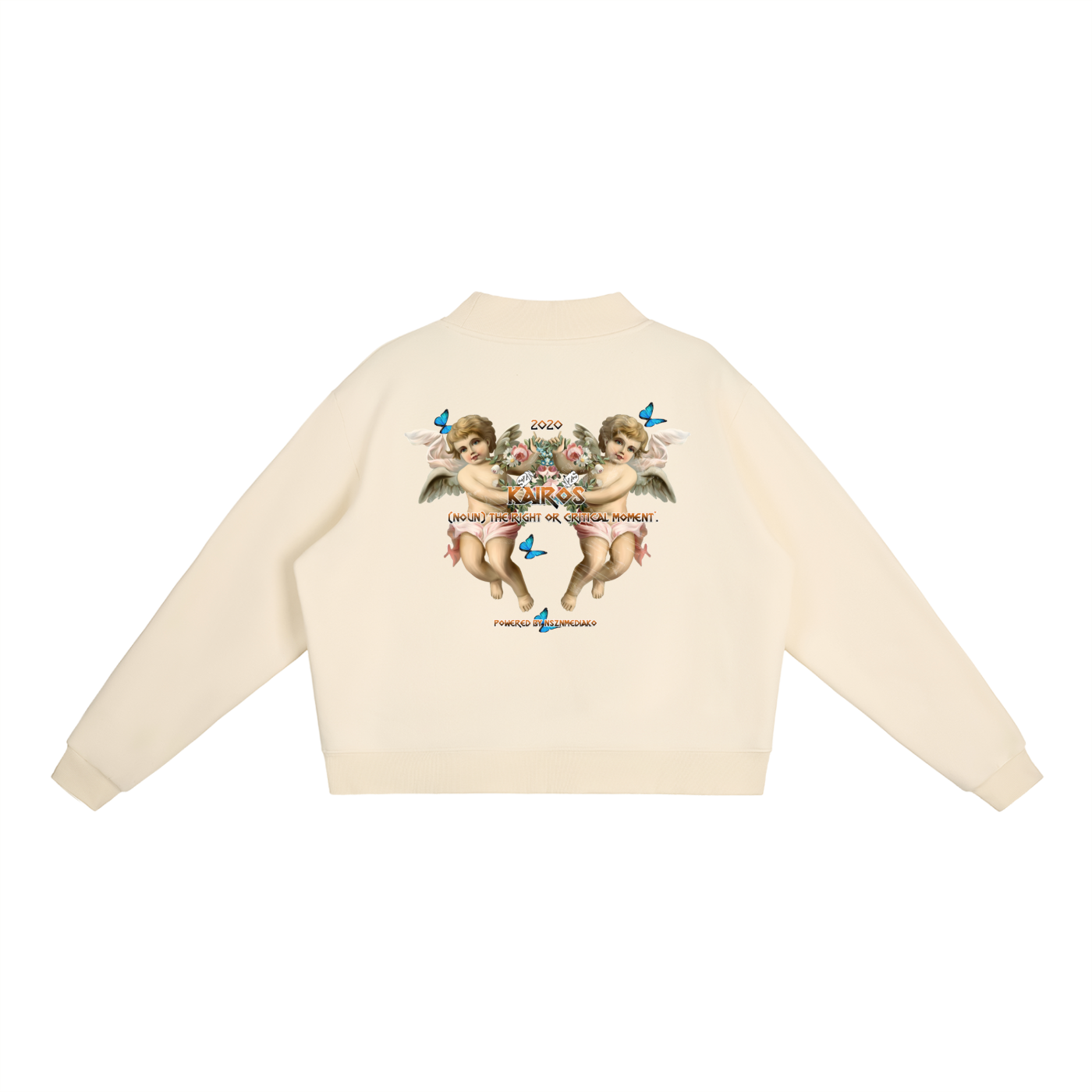Essential Fleece Mid-Neck Crew Sweatshirt