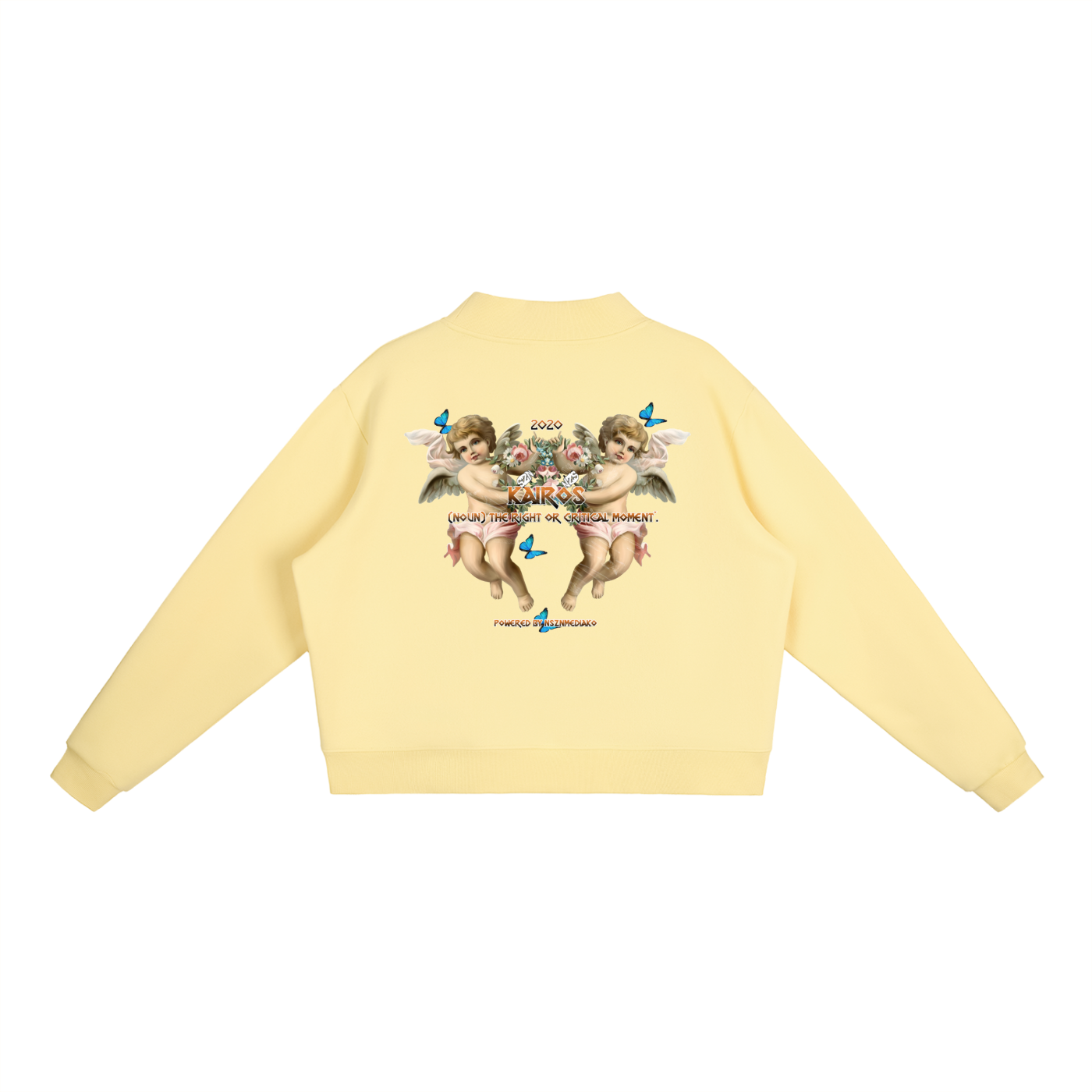 Essential Fleece Mid-Neck Crew Sweatshirt