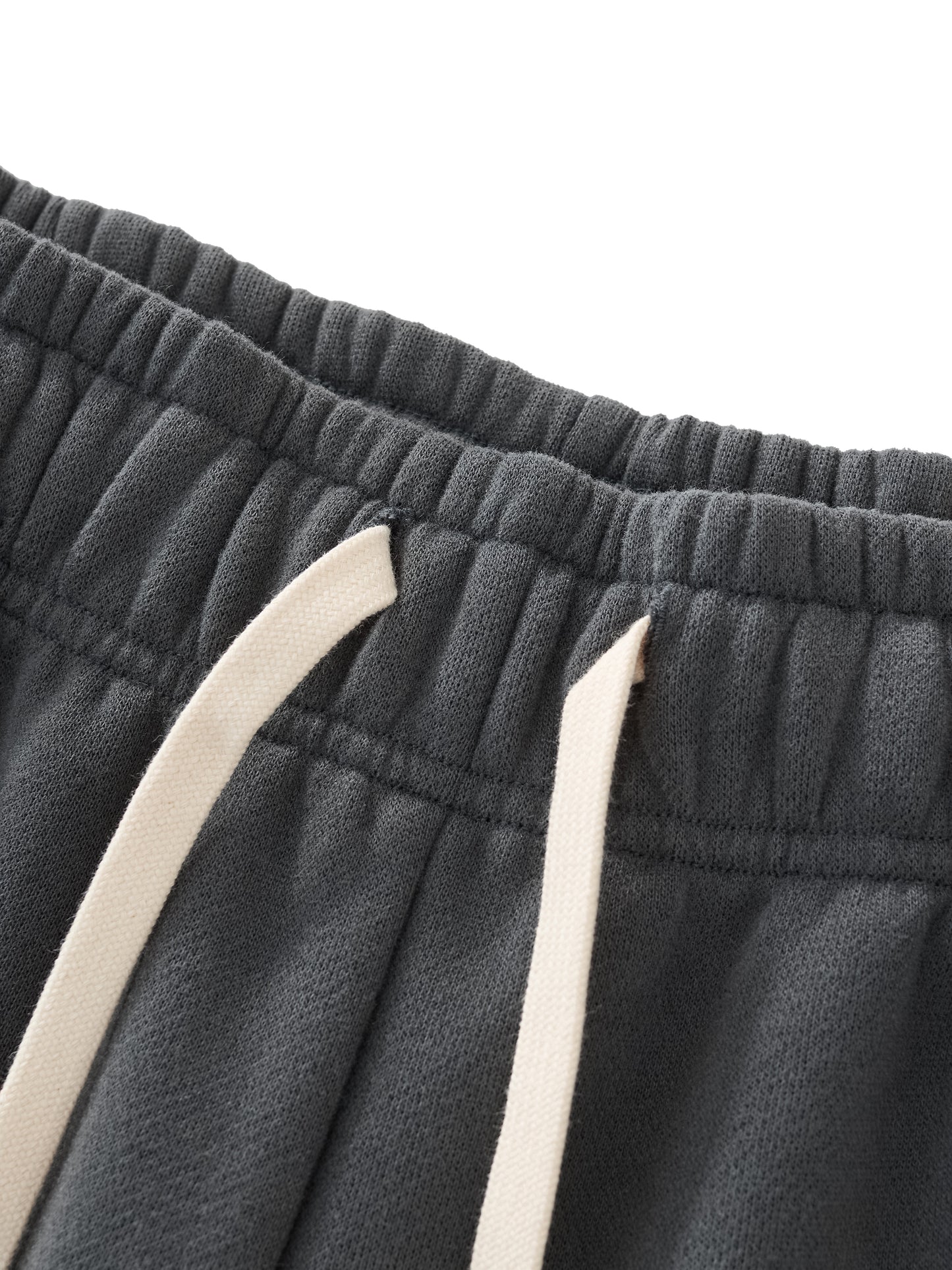 Relaxed Drawstring 3/4 Sweatpants